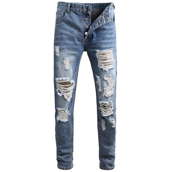 BUY KT-SHIELD Mens Biker Faded Jeans ON SALE NOW! - Rugged Motorbike Jeans