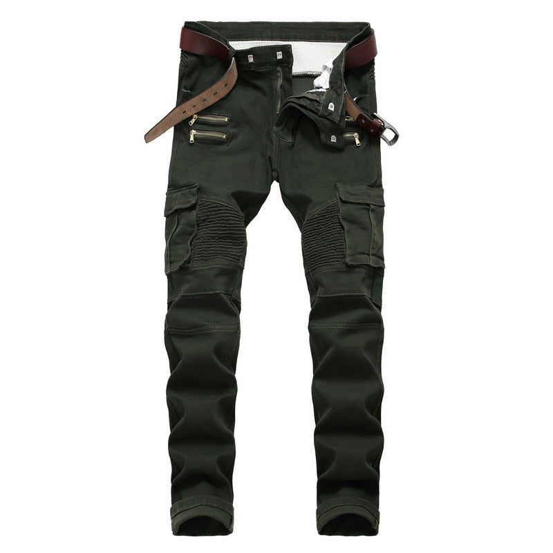 03-5250-76 - U.S. 2-Pocket Cargo Pants - Army Green | James Dant