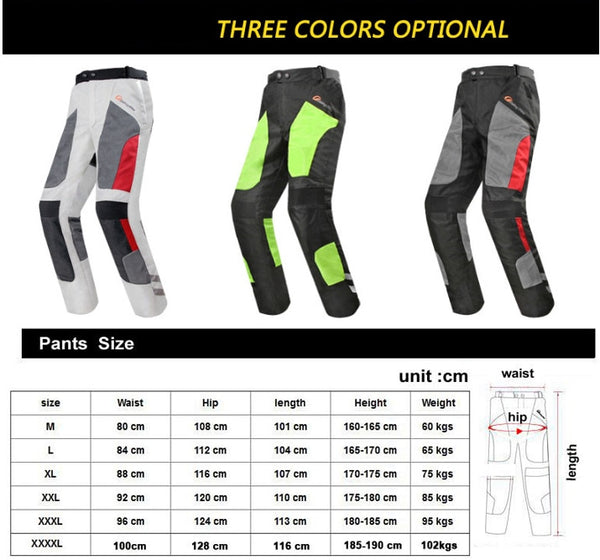 BUY RIDING TRIBE Motorcycle Mesh Pants ON SALE NOW! - Rugged Motorbike ...